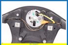Steering wheel, leather, 4 spokes, exc. steering wheel radio operation
