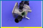 Thermostat body, with gasket