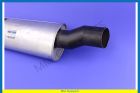 End silencer C18XE/C18XEL/C20XE Caravan  CURVED  PIPE