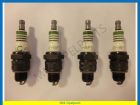 Spark plug SET 4 pieces, Delco, 42-6FS