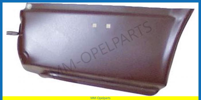 Rear lower corner, (VAN) right