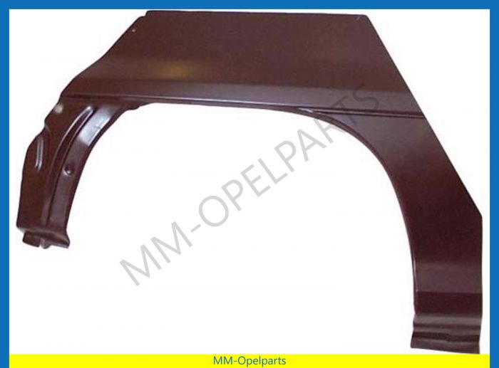 Wheel arch right 2/3 drs
