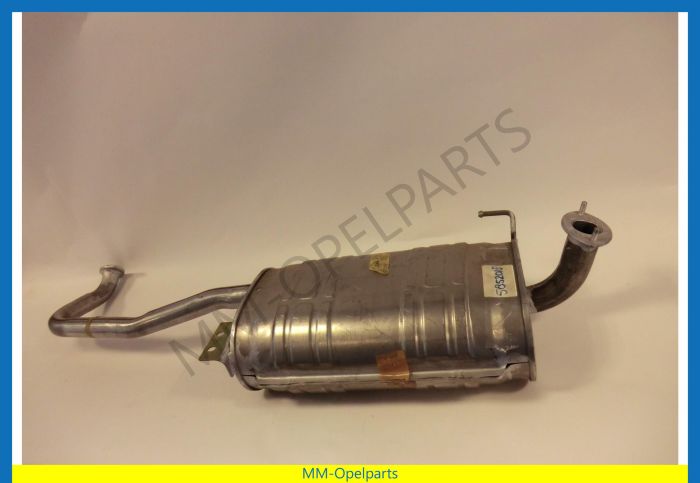 Middle exhaust pipe  3.1TD until t/m  4/95(AE/JF) 